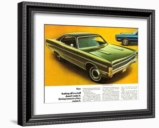 1970 Plymouth Sport Fury 2Door-null-Framed Art Print