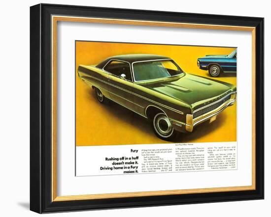 1970 Plymouth Sport Fury 2Door-null-Framed Art Print