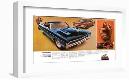 1970 Plymouth Sport Fury Gt&S-null-Framed Art Print