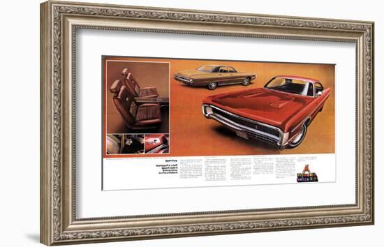 1970 Plymouth Sport Fury-null-Framed Art Print