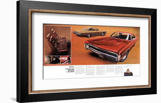 1970 Plymouth Sport Fury-null-Framed Art Print