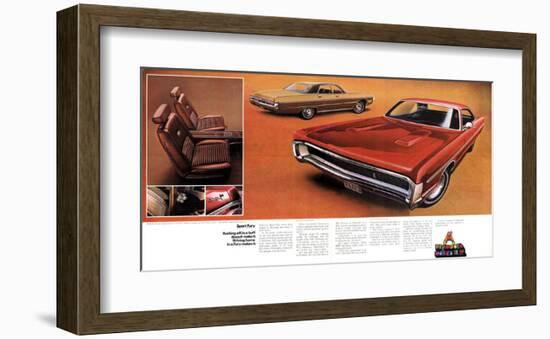 1970 Plymouth Sport Fury-null-Framed Art Print