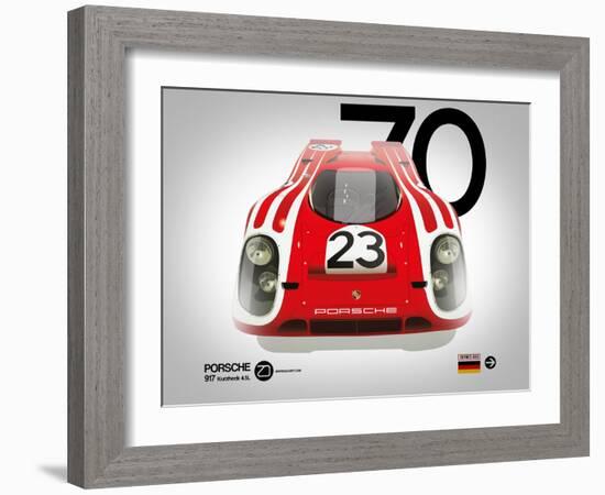 1970 Porsche 917 Kurzheck 4.5L-NaxArt-Framed Art Print