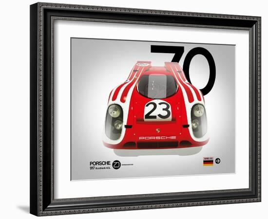 1970 Porsche 917 Kurzheck 4.5L-NaxArt-Framed Art Print