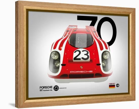 1970 Porsche 917 Kurzheck 4.5L-NaxArt-Framed Stretched Canvas