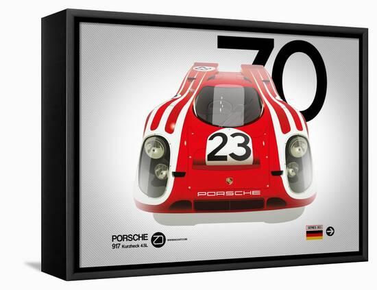 1970 Porsche 917 Kurzheck 4.5L-NaxArt-Framed Stretched Canvas