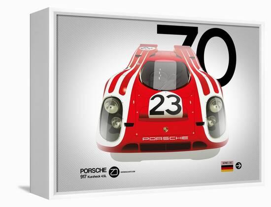 1970 Porsche 917 Kurzheck 4.5L-NaxArt-Framed Stretched Canvas