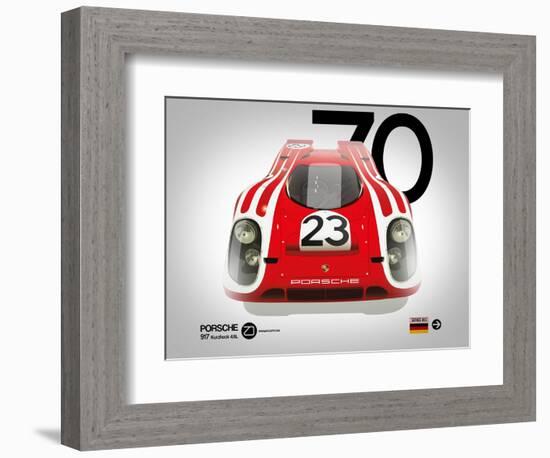 1970 Porsche 917 Kurzheck 4.5L-NaxArt-Framed Premium Giclee Print