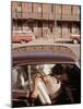 1970s America, a Chicano Teenager in the Barrio Area of El Paso, Texas, 1973-null-Mounted Photo