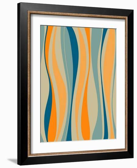 1970S Retro Background-Alisa Foytik-Framed Art Print