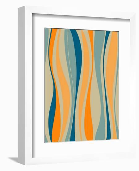 1970S Retro Background-Alisa Foytik-Framed Premium Giclee Print