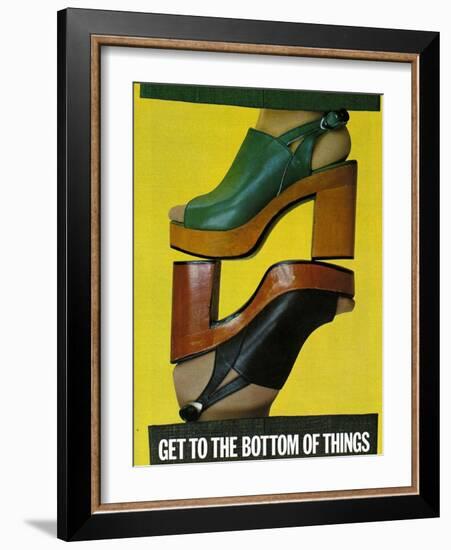 1970s USA Tempos Magazine Advertisement-null-Framed Giclee Print