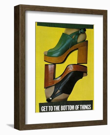 1970s USA Tempos Magazine Advertisement-null-Framed Giclee Print