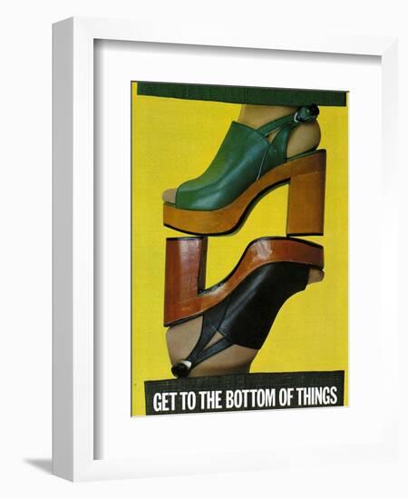 1970s USA Tempos Magazine Advertisement-null-Framed Giclee Print