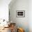 1971: People Attending a Party in the Sunken Living Room of a Floating Home, Sausalito, California-Michael Rougier-Framed Photographic Print displayed on a wall