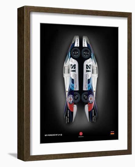 1971 Porsche 917 Martini Rossi II-NaxArt-Framed Art Print