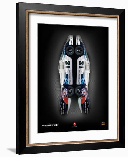 1971 Porsche 917 Martini Rossi II-NaxArt-Framed Art Print