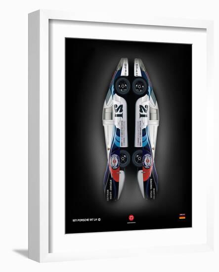 1971 Porsche 917 Martini Rossi II-NaxArt-Framed Art Print