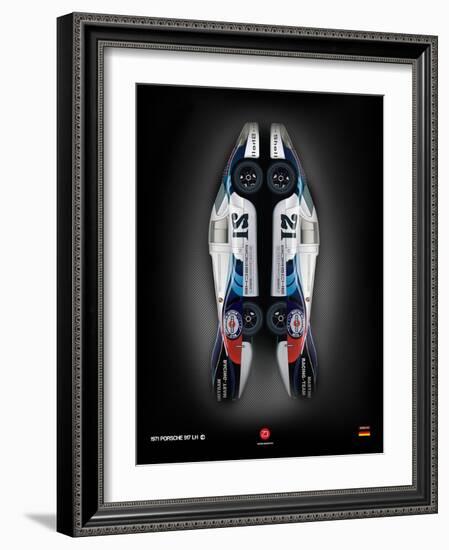 1971 Porsche 917 Martini Rossi II-NaxArt-Framed Art Print