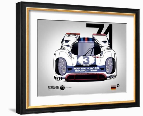 1971 Porsche 917-NaxArt-Framed Art Print