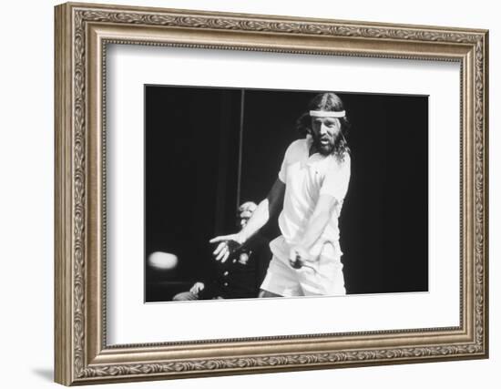 1971 Wimbledon: South African Tennis Player Ray Moore in Action-Alfred Eisenstaedt-Framed Photographic Print