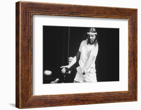 1971 Wimbledon: South African Tennis Player Ray Moore in Action-Alfred Eisenstaedt-Framed Photographic Print
