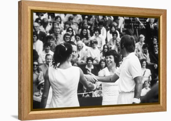 1971 Wimbledon-Alfred Eisenstaedt-Framed Premier Image Canvas