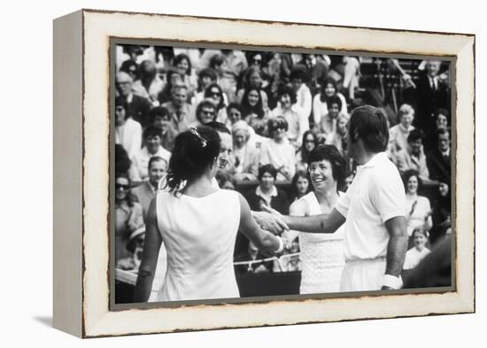 1971 Wimbledon-Alfred Eisenstaedt-Framed Premier Image Canvas