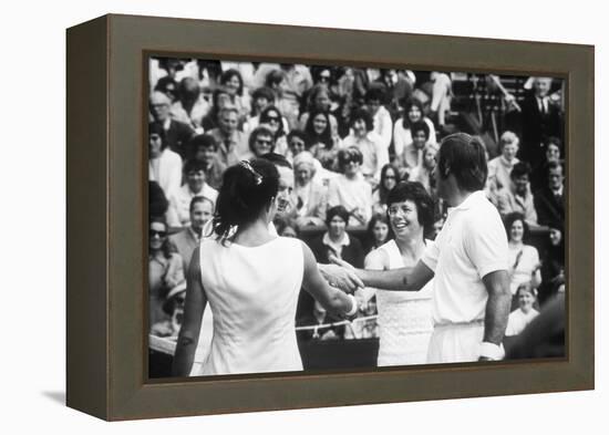 1971 Wimbledon-Alfred Eisenstaedt-Framed Premier Image Canvas