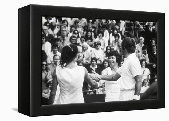 1971 Wimbledon-Alfred Eisenstaedt-Framed Premier Image Canvas