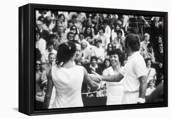 1971 Wimbledon-Alfred Eisenstaedt-Framed Premier Image Canvas