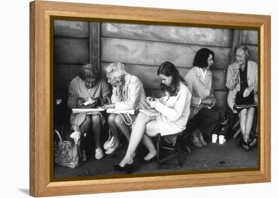 1971 Wimbledon-Alfred Eisenstaedt-Framed Premier Image Canvas