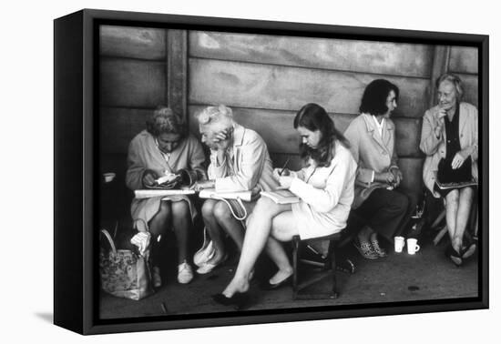 1971 Wimbledon-Alfred Eisenstaedt-Framed Premier Image Canvas