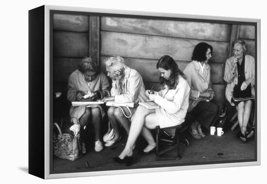 1971 Wimbledon-Alfred Eisenstaedt-Framed Premier Image Canvas