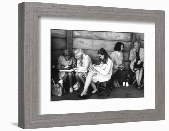 1971 Wimbledon-Alfred Eisenstaedt-Framed Photographic Print