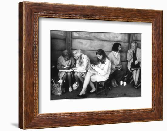 1971 Wimbledon-Alfred Eisenstaedt-Framed Photographic Print