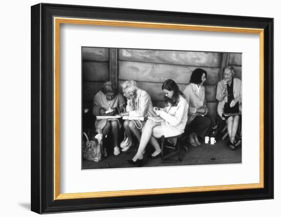 1971 Wimbledon-Alfred Eisenstaedt-Framed Photographic Print