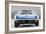 1972 Corvette Front End Watercolor-NaxArt-Framed Art Print