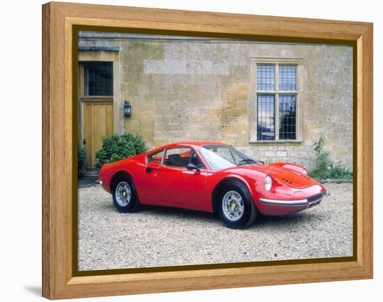 1973 Ferrari Dino 246 Gt-null-Framed Premier Image Canvas