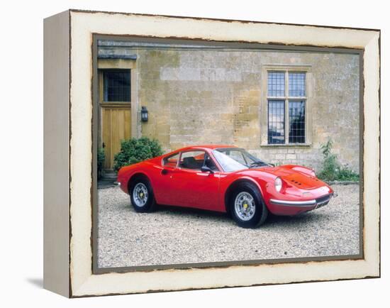 1973 Ferrari Dino 246 Gt-null-Framed Premier Image Canvas