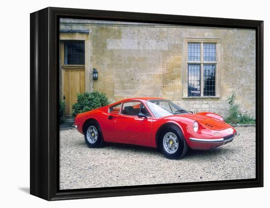 1973 Ferrari Dino 246 Gt-null-Framed Premier Image Canvas