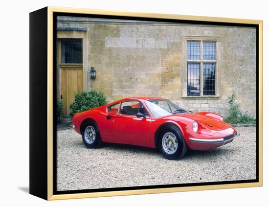1973 Ferrari Dino 246 Gt-null-Framed Premier Image Canvas
