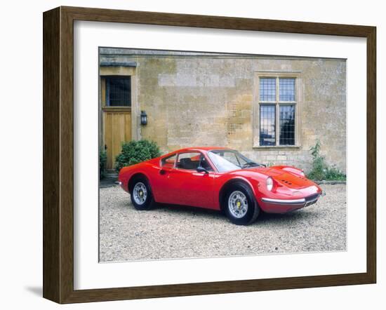 1973 Ferrari Dino 246 Gt-null-Framed Photographic Print