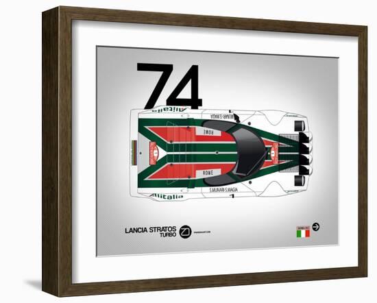 1974 Lancia Stratos Turbo-NaxArt-Framed Art Print