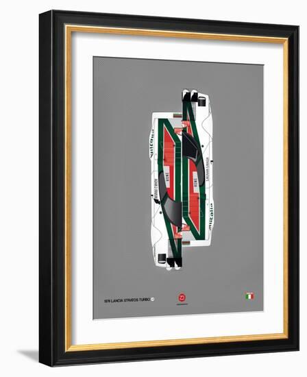 1974 Lancia Stratos-NaxArt-Framed Art Print