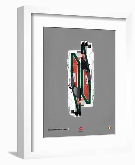 1974 Lancia Stratos-NaxArt-Framed Art Print