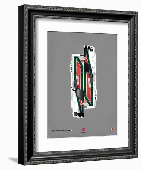 1974 Lancia Stratos-NaxArt-Framed Art Print