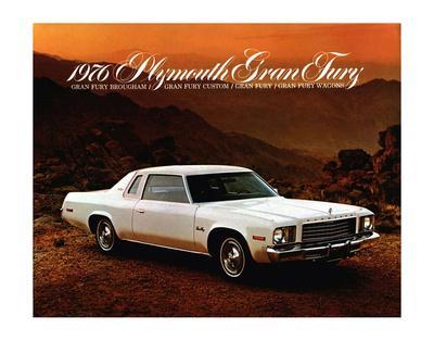 1976 CHRYSLER CORDOBA AD ART PRINT POSTER