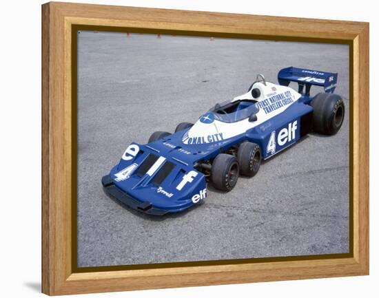 1977 Elf Tyrrell P34-null-Framed Premier Image Canvas