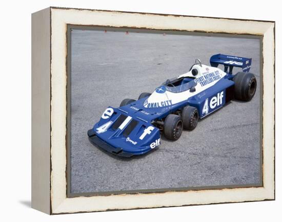 1977 Elf Tyrrell P34-null-Framed Premier Image Canvas